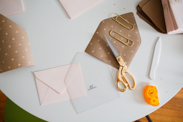 DIY envelope liners